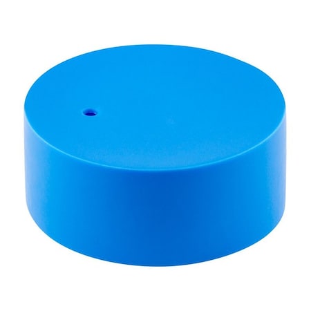 CAP VENTED BLUE LDPE, 14PK
